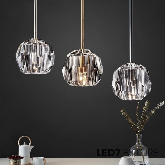 Loft Industry Modern - Boule De Cristal Pendant